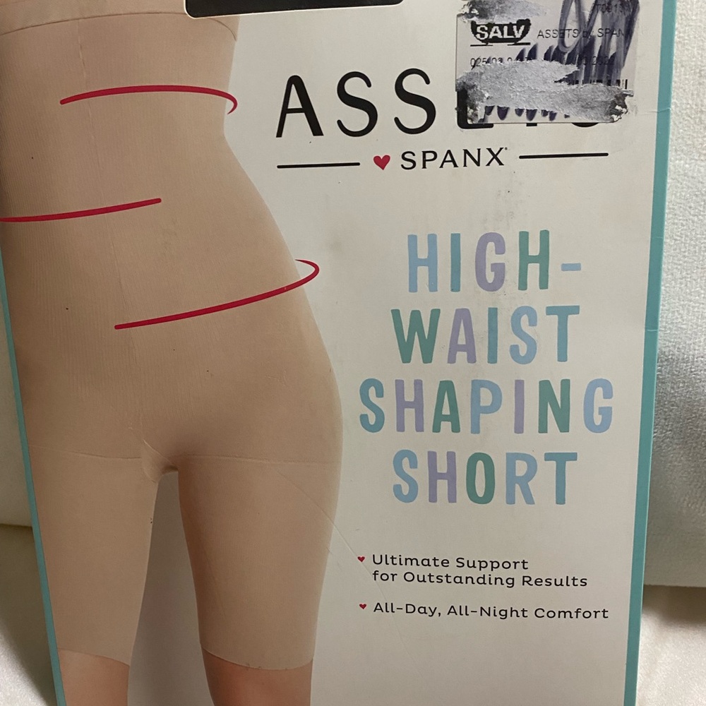 SPANX High-Waist Shaping Shorts - Black